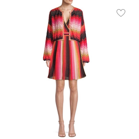 Missoni Metallic Crochet Knit Mini Dress - Picture 10 of 10